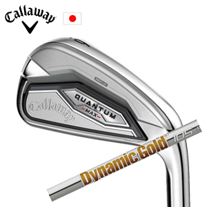 キャロウェイ QUANTUM MAX 単品アイアン ダイナミックゴールド95.105 トゥルーテンパー社製 Callaway 日本仕様 特注カスタム 2026年2月発売の画像