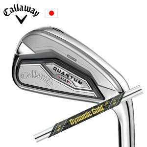 キャロウェイ QUANTUM MAX アイアン #6〜PW 5本組 ダイナミックゴールドMID 115(ミッド115) トゥルーテンパー Callaway 日本仕様 特注カスタム 2026年2月発売の画像