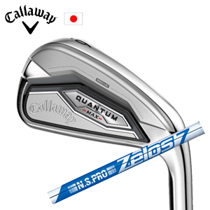 キャロウェイ QUANTUM MAX 単品アイアン N.S.PRO ZELOS 7 ゼロスセブン 日本シャフト社製 Callaway 日本仕様 特注カスタム 2026年2月発売の画像