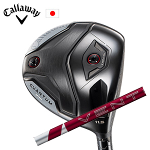 キャロウェイ QUANTUM MINIドライバー 24 VENTUS RED 24ベンタスレッド フジクラ社製 Callaway 日本仕様 保証書発行 特注カスタム 2026年4月発売の画像