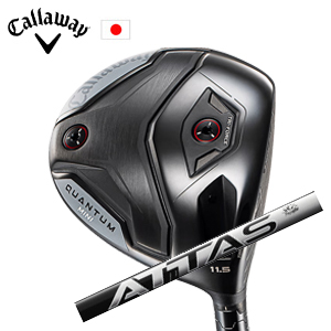 キャロウェイ QUANTUM MINIドライバー ATTAS RX ULTRA BLACK アッタス RX ウルトラ ブラック Callaway 日本仕様 保証書発行 特注カスタム 2026年4月発売の画像