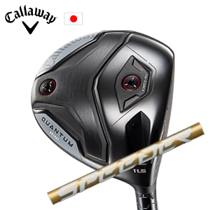 キャロウェイ QUANTUM MINIドライバー Speeder NX GOLD スピーダーエヌエックスゴールド フジクラ社製 Callaway 日本仕様 保証書発行 特注カスタム 2026年4月発売の画像