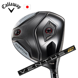キャロウェイ QUANTUM MINIドライバー VENTUS TR Black フジクラ社製 Callaway 日本仕様 保証書発行 特注カスタム 2026年4月発売の画像