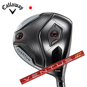 キャロウェイ QUANTUM MINIドライバー VENTUS TR Red フジクラ社製 Callaway 日本仕様 保証書発行 特注カスタム 2026年4月発売の画像