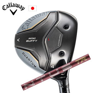 キャロウェイ QUANTUM MINI BUFFYフェアウェイウッド 26VENTUS TR Red フジクラ Callaway 日本仕様 特注カスタム 2026年4月発売の画像