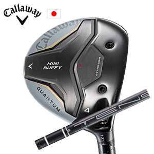 キャロウェイ QUANTUM MINI BUFFYフェアウェイウッド TENSEI Pro Black 1K Coreシリーズ 三菱ケミカル Callaway日本仕様 特注カスタム 2026年4月発売の画像