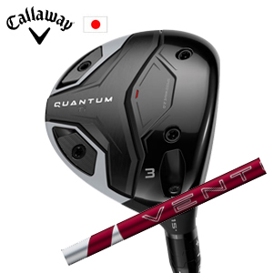 キャロウェイ QUANTUM Ti フェアウェイウッド 24 VENTUS RED 24ベンタスレッド フジクラ社製 Callaway 日本仕様 特注カスタム 2026年5月発売の画像