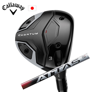 キャロウェイ QUANTUM Ti フェアウェイウッド ATTAS RX SUNRISE RED アッタス RX サンライズ レッド Callaway 日本仕様 特注カスタム 2026年5月発売の画像