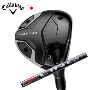 キャロウェイ QUANTUM Ti フェアウェイウッド LIN-Q RED EX USTマミヤ社製 Callaway 日本仕様 特注カスタム 2026年5月発売の画像
