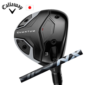 キャロウェイ QUANTUM Ti フェアウェイウッド SPEEDER NX BLACK スピーダーエヌエックスブラック フジクラ社製 Callaway 日本仕様 特注カスタム 2026年5月発売の画像
