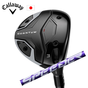 キャロウェイ QUANTUM Ti フェアウェイウッド SPEEDER NX VIOLET スピーダーエヌエックスバイオレット フジクラ Callaway 日本仕様 特注カスタム 2026年5月発売の画像