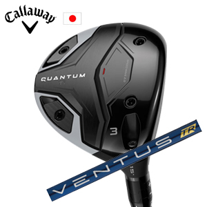 キャロウェイ QUANTUM Ti フェアウェイウッド VENTUS TR Blue フジクラ社製 Callaway 日本仕様 特注カスタム 2026年5月発売の画像