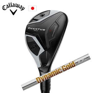 キャロウェイ QUANTUM MAXユーティリティダイナミックゴールド95.105 トゥルーテンパー  Callaway 日本仕様 特注カスタム 2026年2月発売の画像