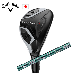 キャロウェイ QUANTUM MAXユーティリティ VENTUS GREEN 5 for Callaway Callaway 日本仕様 特注カスタム 2026年2月発売の画像