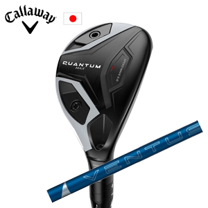キャロウェイ QUANTUM MAXユーティリティ VENTUS HYBRID ベンタスハイブリッド フジクラ Callaway 日本仕様 特注カスタム 2026年2月発売の画像