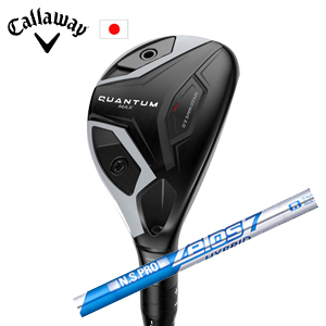 キャロウェイ QUANTUM MAXユーティリティ N.S.PRO ZELOS7 HYBRID ゼロスセブンハイブリッド 日本シャフト Callaway 日本仕様 特注カスタム 2026年2月発売の画像