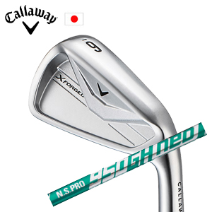 キャロウェイ X FORGED 26 アイアン #6〜PW 5本組 N.S.PRO 950GH neo ネオ 日本シャフト Callaway 日本仕様 特注カスタム 2026年4月発売の画像