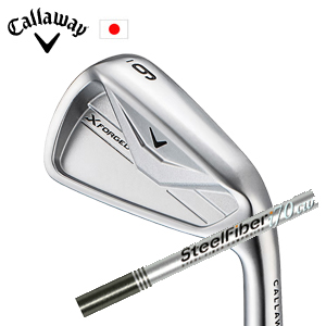 キャロウェイ X FORGED 26 アイアン #6〜PW 5本組 スチールファイバー i シリーズ トゥルーテンパー Callaway 日本仕様 特注カスタム 2026年4月発売の画像