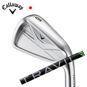 キャロウェイ X FORGED 26 アイアン #6〜PW 5本組 TRAVIL IRON トラヴィルアイアン フジクラ Callaway 日本仕様 特注カスタム 2026年4月発売の画像