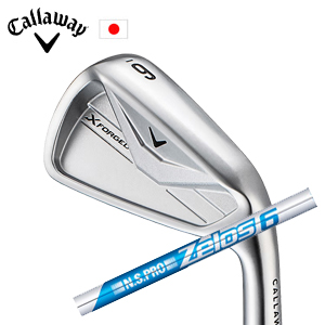 キャロウェイ X FORGED 26 アイアン #6〜PW 5本組 N.S.PRO ZELOS6 ゼロスシックス 日本シャフト Callaway 日本仕様 特注カスタム 2026年4月発売の画像