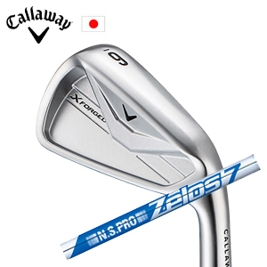 キャロウェイ X FORGED 26 アイアン #6〜PW 5本組 N.S.PRO ZELOS 7 ゼロスセブン 日本シャフト Callaway 日本仕様 特注カスタム 2026年4月発売の画像