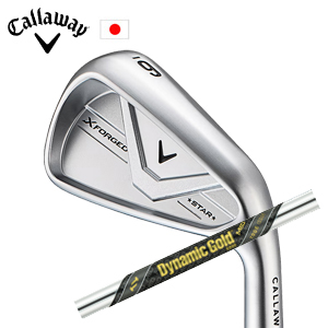 キャロウェイ X FORGED STAR 26 単品アイアン ダイナミックゴールドMID TOUR ISSUE(ミッドツアーイシュー)  Callaway 日本仕様 特注カスタム 2026年4月発売の画像