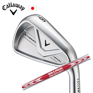 キャロウェイ X FORGED STAR 26 単品アイアン N.S.PRO MODUS3 105 モーダス スリー105 日本シャフト Callaway 日本仕様 特注カスタム 2026年4月発売の画像