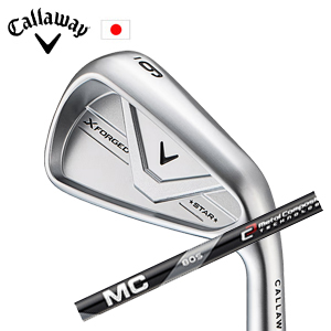 キャロウェイ X FORGED STAR 26 単品アイアン MC 80 for Callaway Callaway 日本仕様 特注カスタム 2026年4月発売の画像