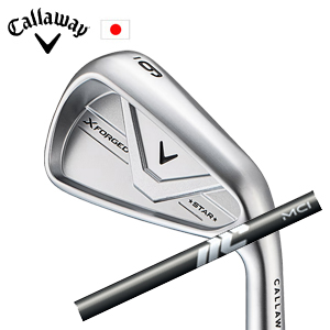 キャロウェイ X FORGED STAR 26 単品アイアン NEW MCI50.60.70.80.90.100 フジクラ Callaway 日本仕様 特注カスタム 2026年4月発売の画像