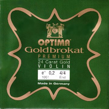 ゴールドブロカット(E) インフェルドレッド(A) ドミナント(DsG) バイオリン弦　4弦セット:【33%OFF】画像