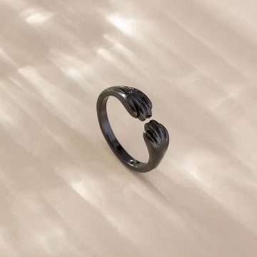 肉球リング*ブラックの画像
