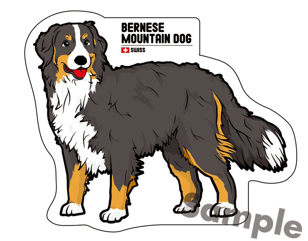 バーニーズ　ステッカーの画像