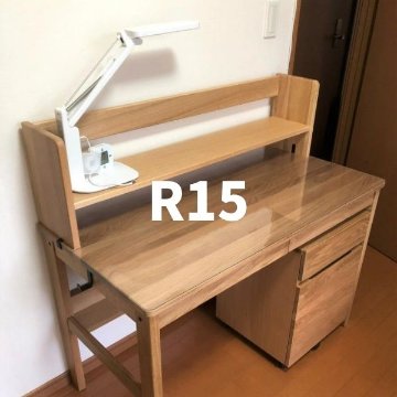 ［無印良品 デスク棚付］向け550x1100 R15モニターの画像