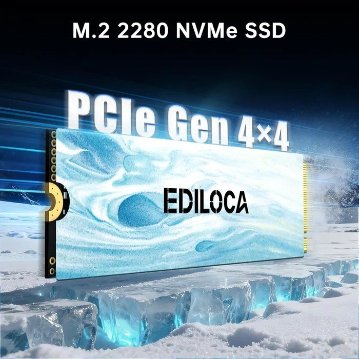 EDILOCA EN880E NVMe M.2 2280 2TB PCIe4.0 Gen4x4 3D NAND SSD 内蔵ソリッドステートドライブの画像