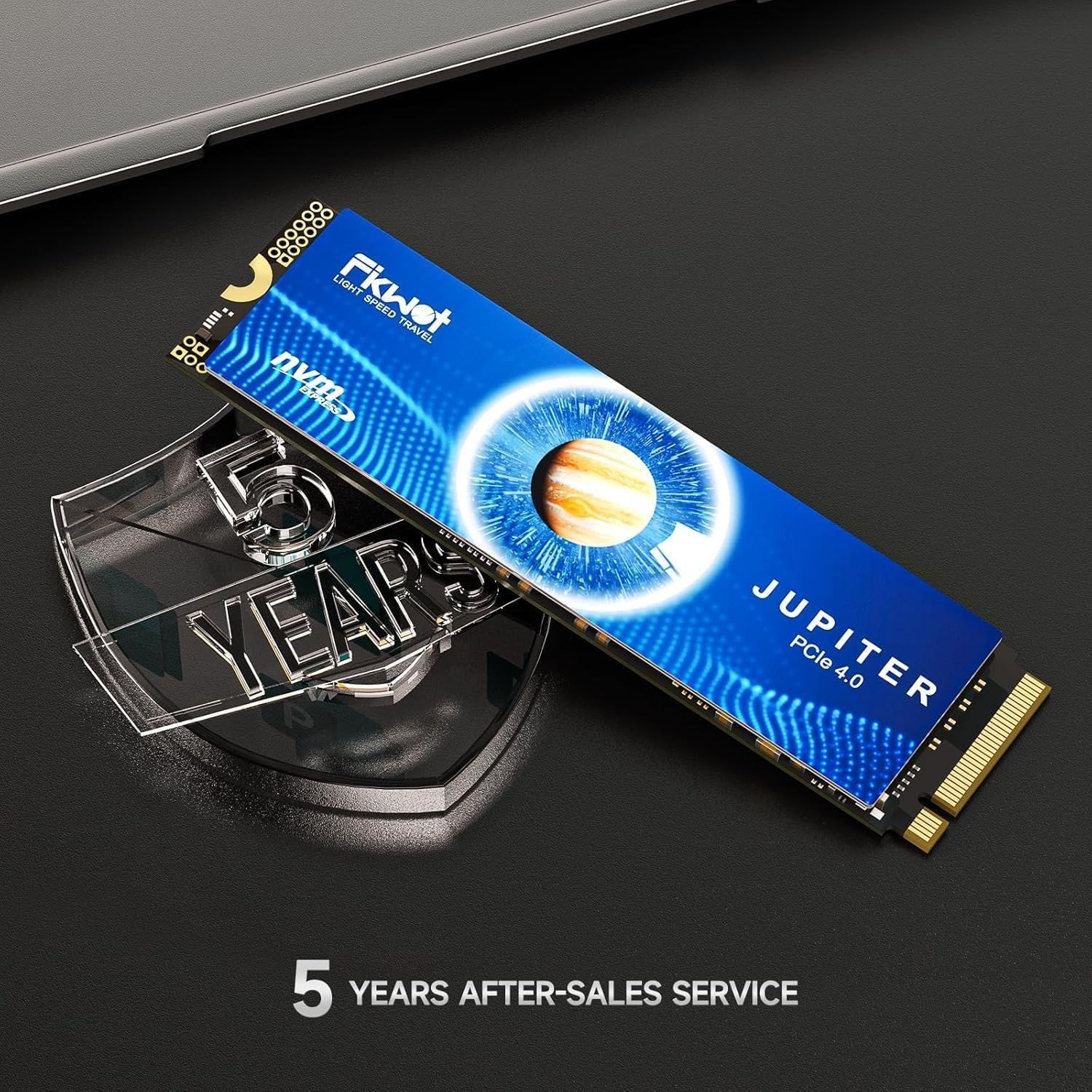 Fikwot FX660 M.2 2280 SSD NVMe PCIe4.0 Gen4.0x4  2TB Read:5000MB/s Write:4500MB/s 3D NAND QLCの画像