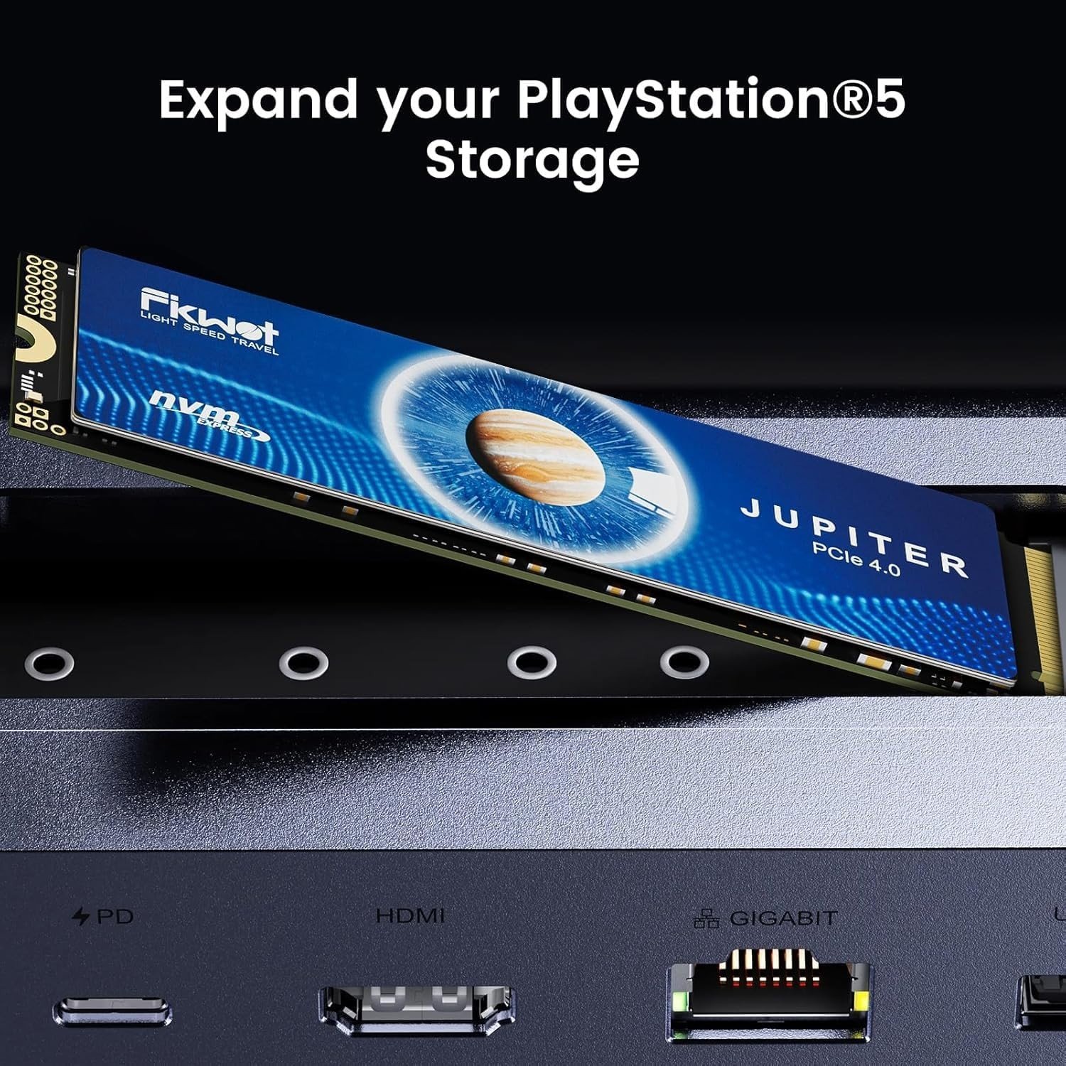 Fikwot FX660 M.2 2280 SSD NVMe PCIe4.0 Gen4.0x4  2TB Read:5000MB/s Write:4500MB/s 3D NAND QLCの画像