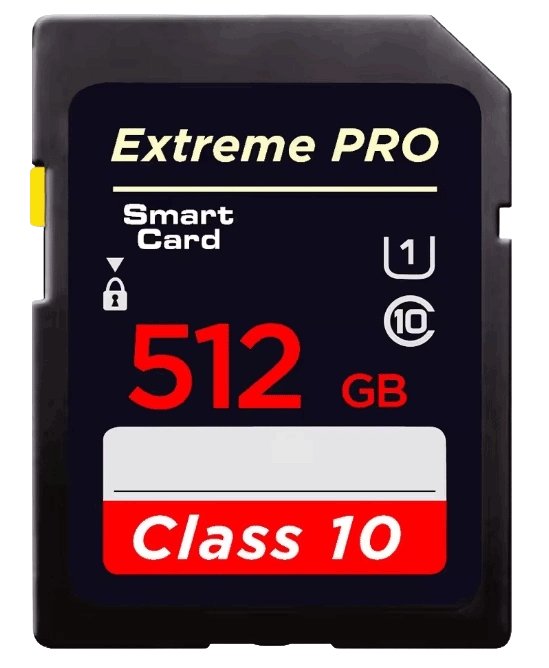 SDカード 512GB クラス10 高速データ転送 Extreme (エクストリーム) メモリーカード カメラ一眼レフ ビデオ PC ミニフラッシュカード TF SDカードの画像