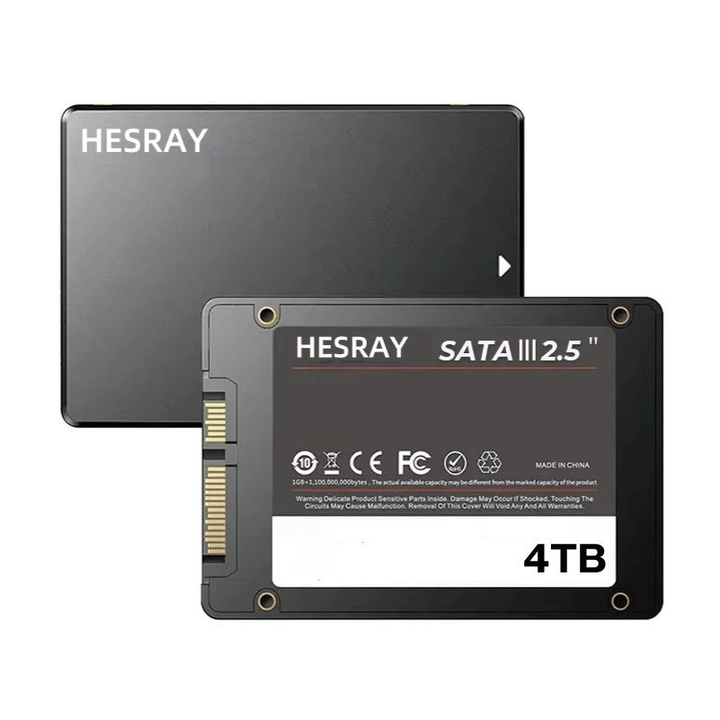 HESRAY SATA3 2.5インチ 3D NAND SSD 4TB 内蔵ソリッドステートドライブ デスクトップ ノートパソコンの画像