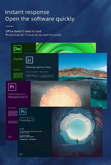 HESRAY SATA3 2.5インチ 3D NAND SSD 4TB 内蔵ソリッドステートドライブ デスクトップ ノートパソコンの画像