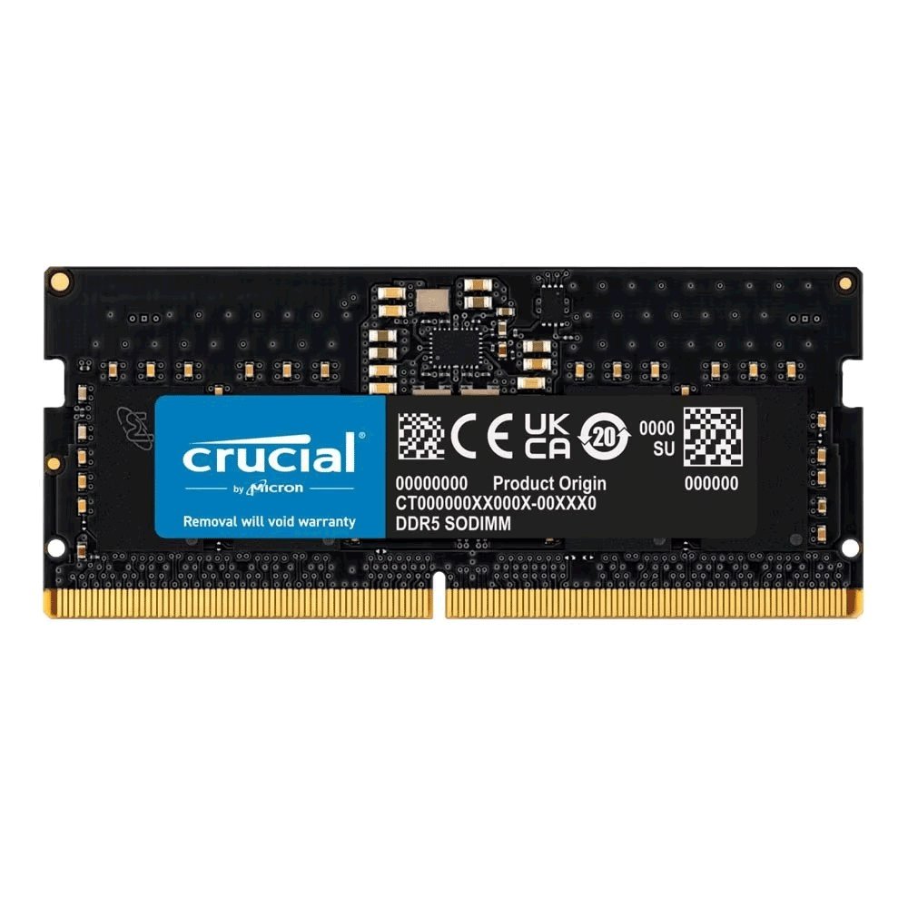 正規品 Crucial 32GB Crucial Micron DDR5 5600MHz ノートパソコン用メモリ 262ピン SODIMM 1.1V RAMモジュールの画像