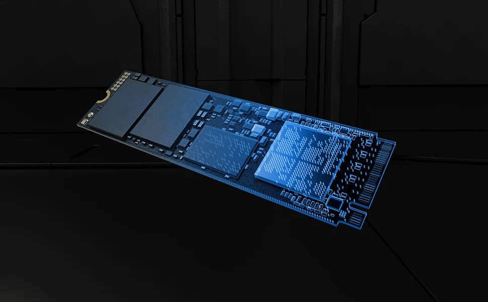 QUNTAM NVMe M.2 2280 4TB PCIe4.0 Gen4x4 3D NAND SSD Read:MAX5500MBs Write:MAX5000MBs ノートパソコン/デスクトップパの画像