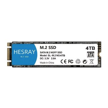 HESRAY NGFF M.2 2280 4TB 3D NAND SSD 内蔵ソリッドステートドライブの画像