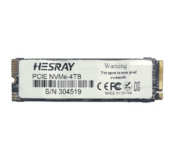 HESRAY NVMe M.2 2280 4TB PCIe3.0 Gen3x4 3D NAND SSD 内蔵ソリッドステートドライブの画像