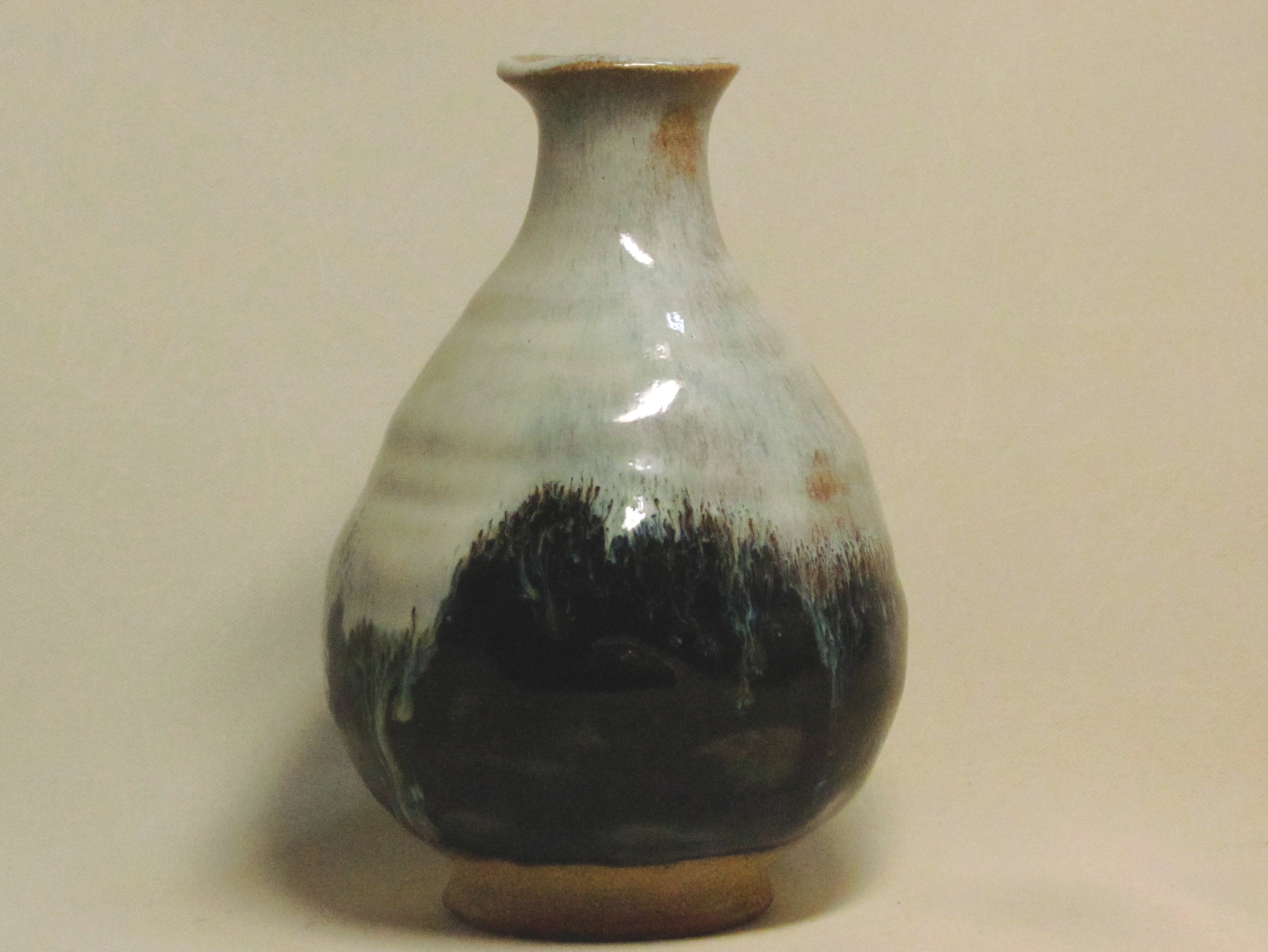 朝鮮唐津徳利（春風）　桐箱付きの画像