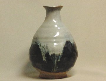 朝鮮唐津徳利（春風）　桐箱付きの画像