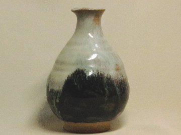 朝鮮唐津徳利（春風）　桐箱付きの画像