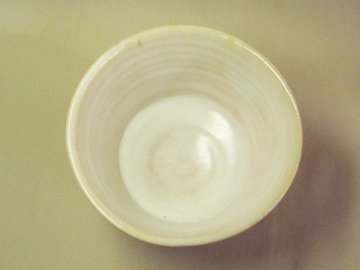 白釉結び高台茶碗（夕彩）　桐箱付き画像