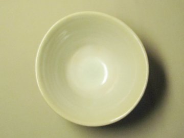 白釉結び高台茶碗（小）　桐箱付きの画像