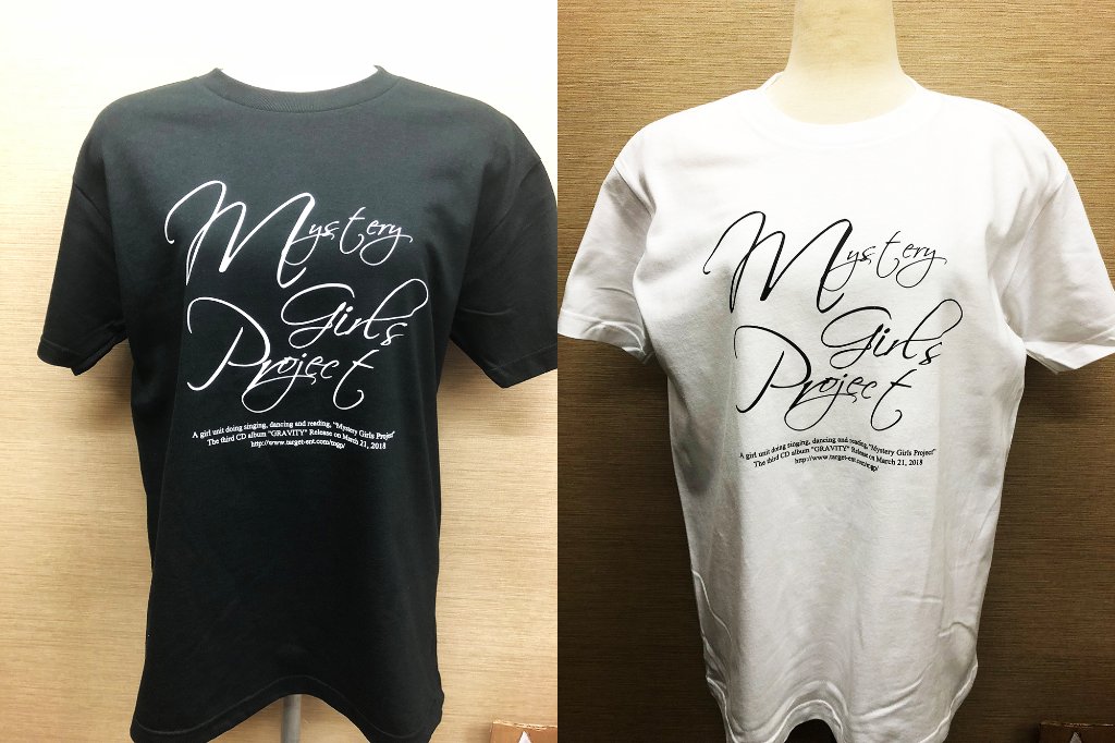 『GRAVITY発売記念Ｔシャツ』/Mystery Girls Projectの画像