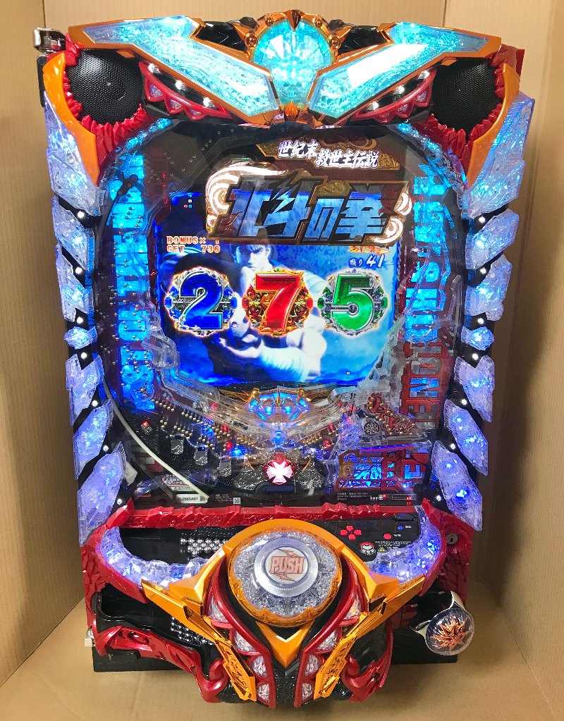 引き取り限定】ＣＲ北斗の拳7転生！人気卓上パチンコ極美品！ワン ...